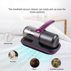 🧼✨ Aspiradora Mata Ácaros – Elimina alergias al instante 🛏️💨