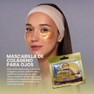 💆‍♀️💧 MASCARILLA FACIAL COLÁGENO + ÁCIDO HIALURÓNICO – HIDRATA, REAFIRMA Y REJUVENECE TU ROSTRO ✨🌸